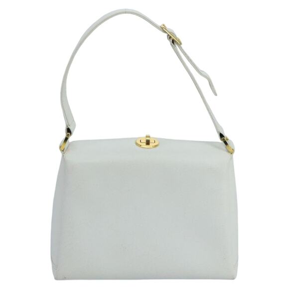 GUCCI Hand Bag Leather White Gold - Picture 13 of 16